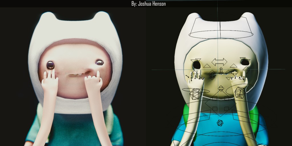 Fully Rigged Finn the Human preview image 2